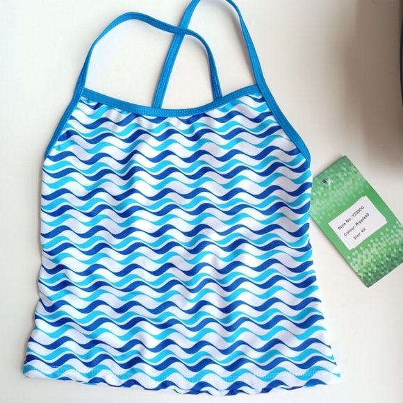 Urban Outdoor Girls Swirl Two-Piece Swimsuit - Picture 3 of 7